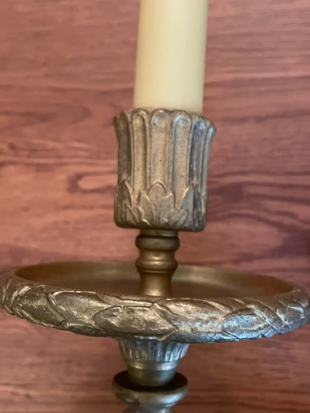 Antique E F Caldwell Large‎ Bronze 2 Light Sconce Gilt Patina